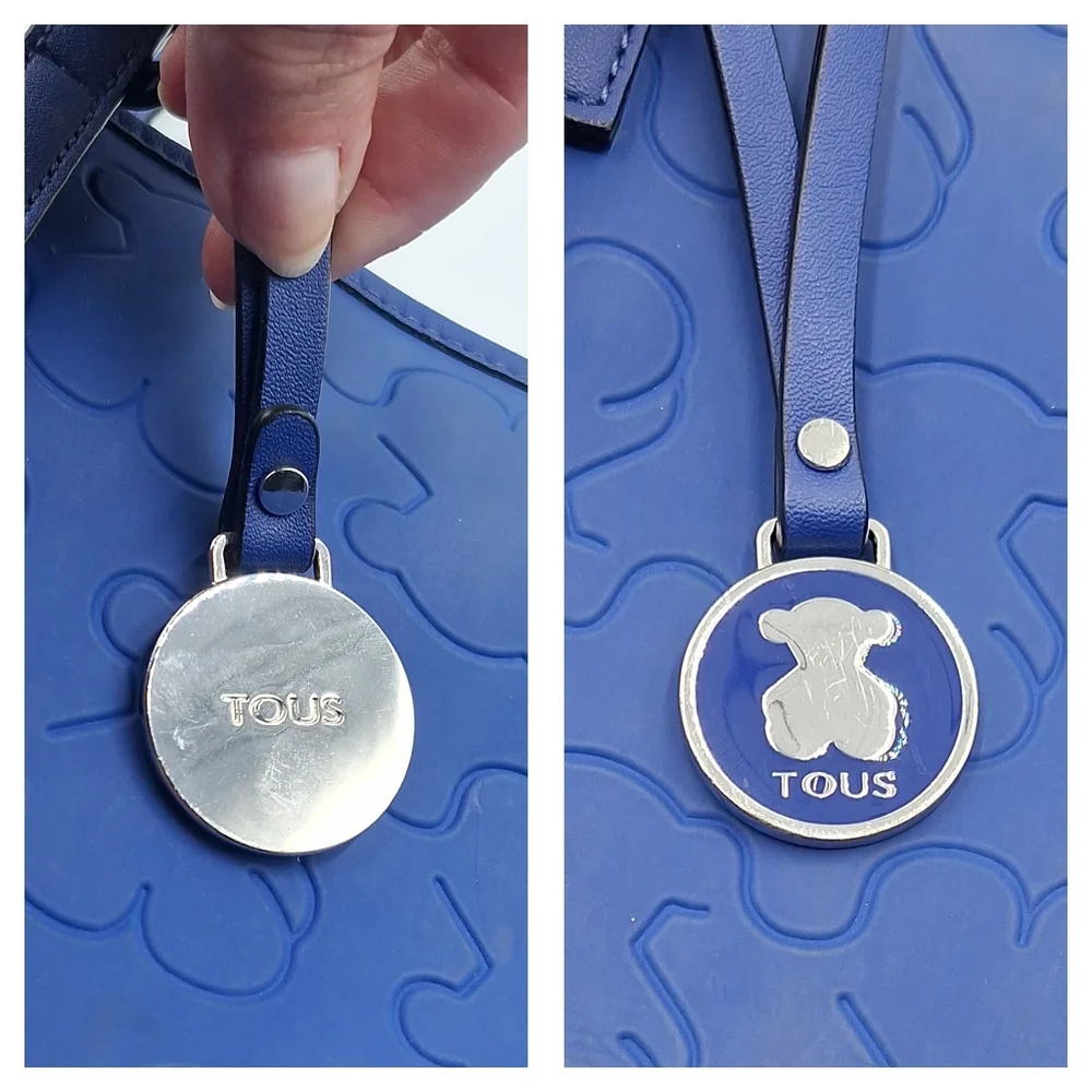 Tous Blue Welly Tote Bag - Picture 6 of 13